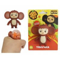 Игрушка тянучка Чебурашка наполнение шарики, блистер