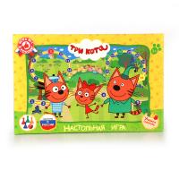 Умные игры. Настольная игра-ходилка Три кота /20